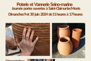 photo Portes ouvertes vannerie et poterie seinomarine