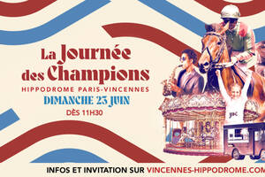 photo La Journée des Champions à l’Hippodrome Paris-Vincennes !