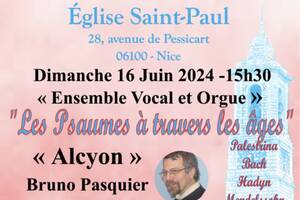 Concert de l'Ensemble vocal Alçyon & Orgue
