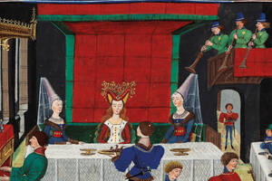 Exposition A table au Moyen Age
