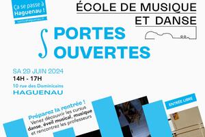 Journée portes ouvertes à l'École Municipale de Musique et Danse de Haguenau