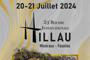 photo 53 ème Bourse internationale minéraux fossiles gemmes Millau 2024
