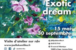 Exposition Exotic dream de Joëlle Kem Lika