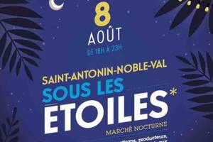 photo Marché Nocturne de Saint Antonin Noble Val Sous les étoiles