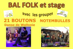 Stage danses de Wallonie et Bal Folk