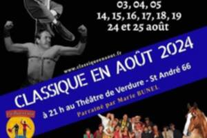 Classique en Août revient pour une 4ème édition au Théâtre de Verdure à Saint-André, près d'Argelès !