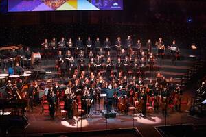 photo Concert symphonique avec orchestre de 80 jeunes musiciens