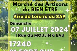 mini SALON des ARTISANS du BIEN ÊTRE 7 juillet  à St Fort sur GIRONDE