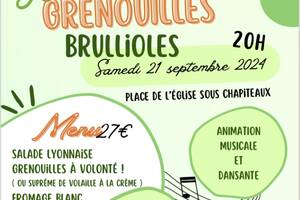 Soirée grenouilles à volonté