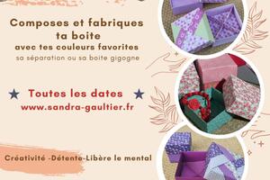 Initiation à l'art de la boite en Origami