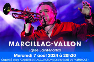 Jean-Claude Borelly et sa Trompette d'Or à Marcillac Vallon