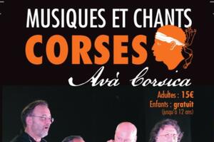 photo Concert avec le groupe AVA Corsica, chants et musiques corses