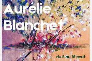 Exposition de peinture de l'artiste aixoise Aurélie Blanchet