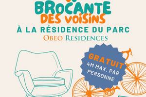 Brocante des voisins - Résidence du parc Nevers