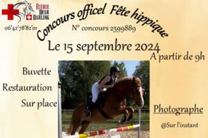 Fete Hippique Concours officel FFE