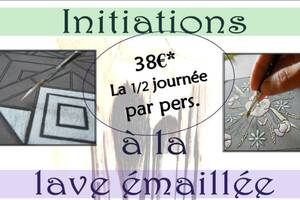 initiation à la lave émaillée