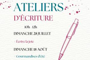 Atelier d'écriture