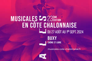 Festival des Musicales en Côte Chalonnaise