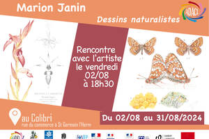 Expo - Marion Janin (dessins naturalistes)