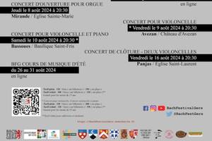 9ème BACH FESTIVAL GERS 2024 - CONCERT D'OUVERTURE POUR ORGUE