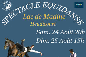 photo Spectacle EquiDanse au Lac de Madine