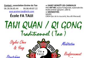 photo Animations Taiji Quan et Qi Gong (Taichi Chuan et Chi Kung), relaxation et méditation, gym douce et stretching