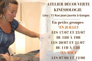 ATELIER DECOUVERTE KINESIOLOGIE