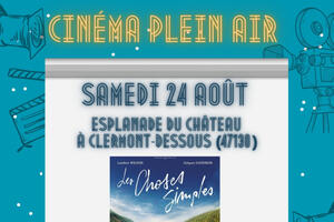 Soirée cinéma sur l'esplanade du château