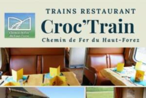 photo CROC TRAIN Train restaurant samedi 10 août