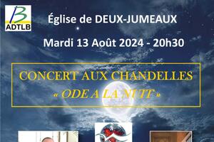 Concert aux chandelles par l’Ensemble baroque LES VOYAGEURS