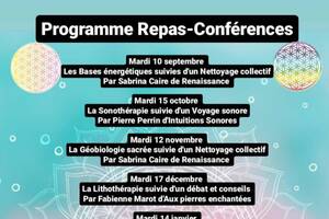 Repas conférence