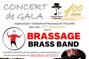 Concert de Gala avec le BRASSAGE BRASS BAND (Paris)