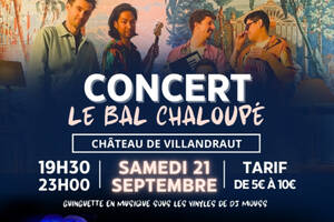 Le Bal Chaloupé en concert - Château de Villandraut