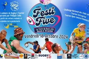 FestiFive, festival solidaire de Rugby à 5 - 1er challenge National de la FCD