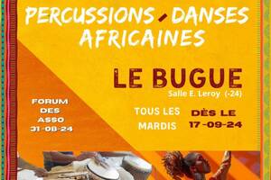 photo COURS PERCUSSIONS / DANSE AFRICAINE