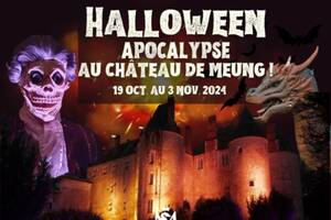 photo Halloween au Château de Meung sur Loire !