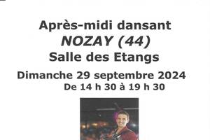 Après-midi dansant à Nozay avec Silvère BURLOT  le 29/09/2024