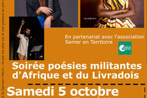 Soirée poésies militantes d'Afrique et du Livradois