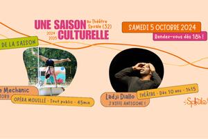 Samedi 5 octobre 2024 - Ouverture de la saison culturelle au Théâtre Spirale !