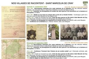 photo Journées du Patrimoine - Nos villages se racontent - Saint Marcelin de Cray d'une grande guerre à l'autre