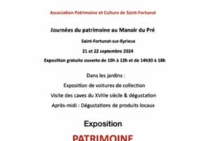 Journées du patrimoine 21&22 septembre 2024