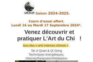 Découverte de l'Art du Chi à la Sauvetat du Dropt. Ateliers gratuits