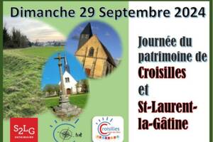 photo Journée dédiée au patrimoine des 2 communes, Croisilles et Saint-Laurent-La-Gâtine