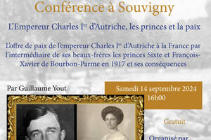 photo Conférence : l'empereur Charles Ier d'Autriche, les princes et la paix