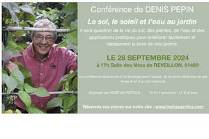 Conférence de Denis Pépin