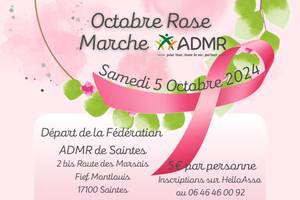 Marche Gourmande ADMR - Octobre Rose