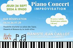 photo Concert Piano Improvisation - Classique / Contemporain