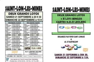 DEUX GRANDS LOTOS BINGOS