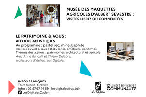 photo Journées européennes du patrimoine – Le patrimoine et vous : ateliers artistiques