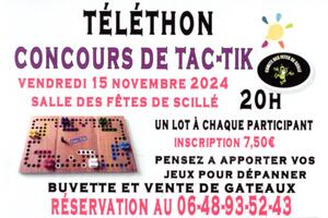 Téléthon 2024 (concours de tac-tik et concours de belote